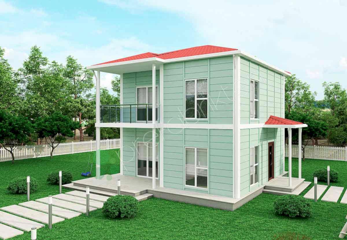 Dubleks Prefabrik Ev 118 m²