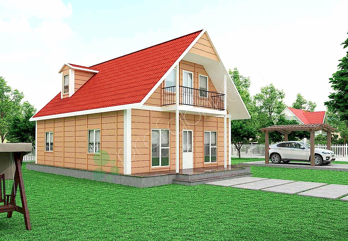 Dubleks Prefabrik Ev 134 m²