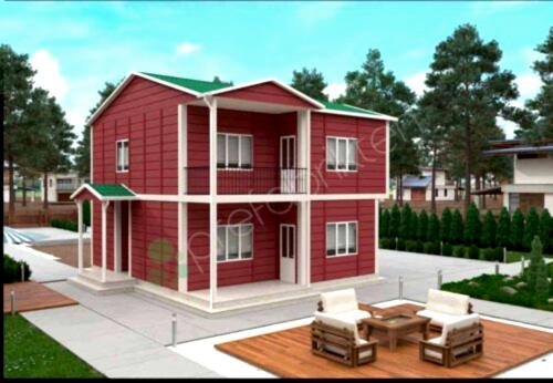Dubleks Prefabrik Ev 150 m²