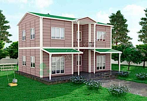 Dubleks Prefabrik Ev 158 m²