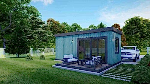 Flat Line Modül Ev-1+0 - 21m²