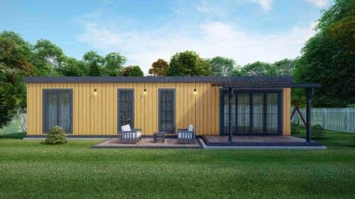 Alternative view of Flat Line Modül Ev-2+1 - 47m²