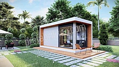 Modern Modül Ev-1+0 - 21m²