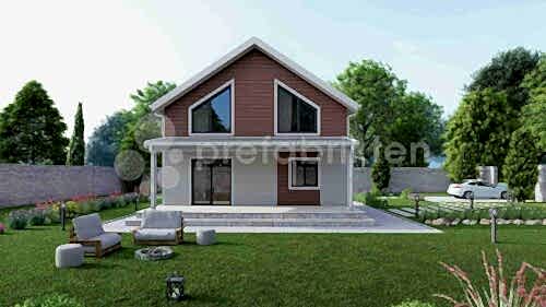 Alternative view of 100 m² Dubleks Çelik Ev