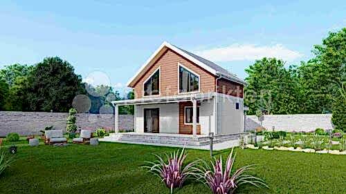 100 m² Dubleks Çelik Ev