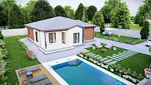 Alternative view of 122 m² Tek Katlı Çelik Ev