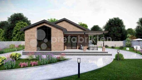 Alternative view of 128 m² Tek Katlı Çelik Ev