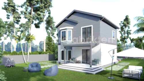152 m² Dubleks Çelik Ev