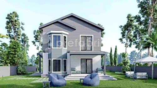 Alternative view of 152 m² Dubleks Çelik Ev