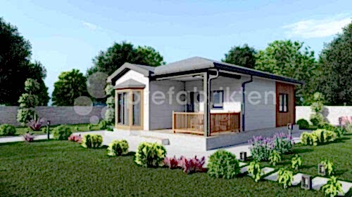 65 m² Tek Katlı Çelik Ev