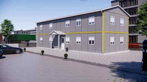 Prefabrik Ofis - 320m2