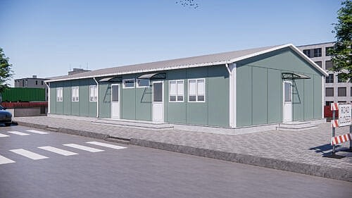 Prefabrik Yemekhane - 158m2