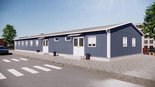 Prefabrik Yemekhane - 225m2