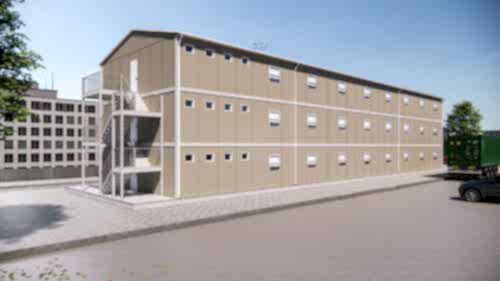 Prefabrik Yatakhane - 360m2