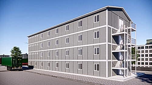 Prefabrik Yatakhane - 617m2