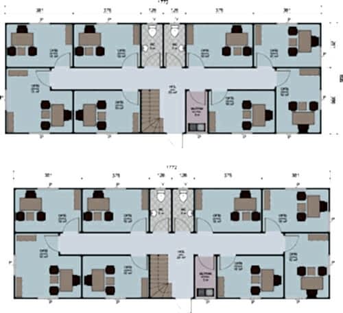 Alternative view of Prefabrik Ofis - 320m2