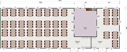 Alternative view of Prefabrik Yemekhane - 225m2