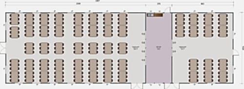 Alternative view of Prefabrik Yemekhane - 334m2