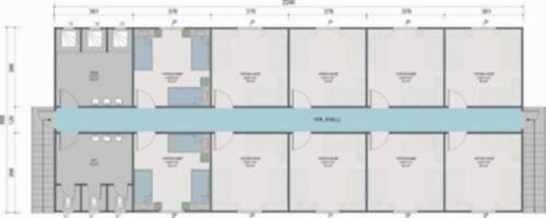 Alternative view of Prefabrik Yatakhane - 202m2